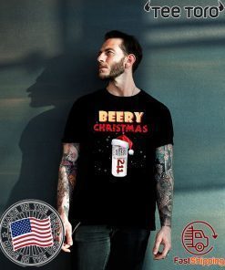 Beery Christmas Steel Reserve Beer Funny Christmas 2020 T-Shirt