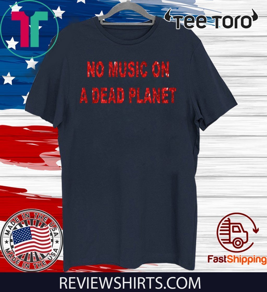 Billie Eilish No Music On A Dead Planet Tee Shirt