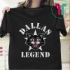 Black Cat Dallas Legend T-Shirt Dallas Football