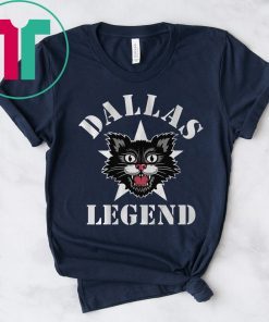 Black Cat Dallas Legend T-Shirt Dallas Football