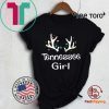 Christmas Reindeer Tennessee Girl Shirt Lovely Xmas