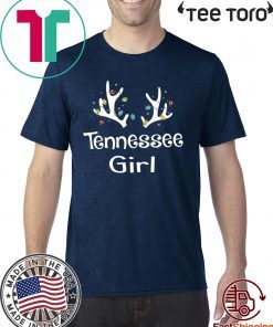 Christmas Reindeer Tennessee Girl Shirt Lovely Xmas