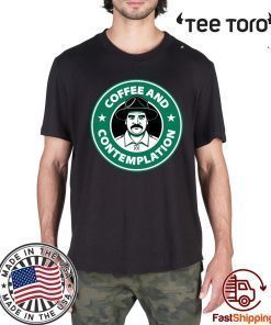 Coffee and Contemplation - Chief Hopper Tee Shirt