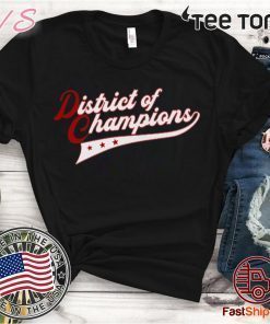DISTRICT OF CHAMPIONS CLASSIC T-SHIRT
