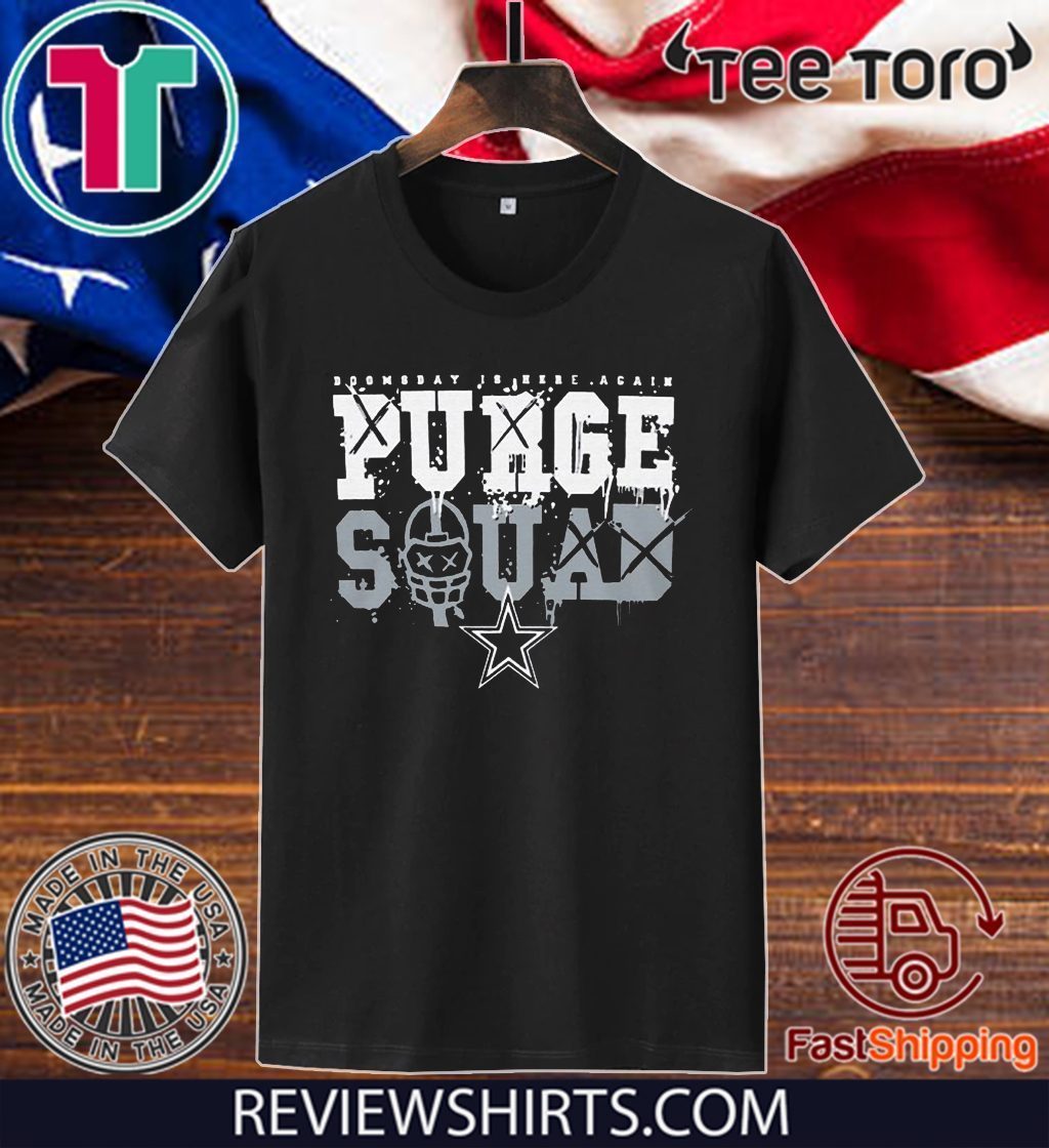 Dallas Cowboys Purge Squad Doom t-shirts - ReviewsTees