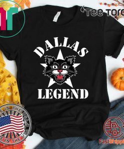 Black Cat Dallas Legend Dallas Football Shirt