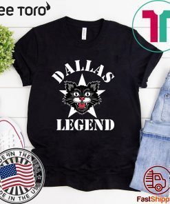 Black Cat Dallas Legend Dallas Football Shirt