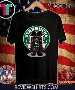 Darth Vader Mickey Starbucks Unisex T-Shirt