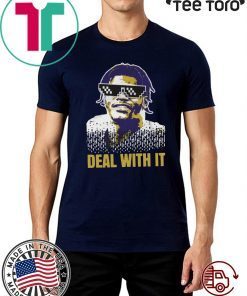 Deal With It Football Shirt - Offcie Tee