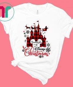 Disneyland Dreaming of a Disney Christmas Tee Shirt