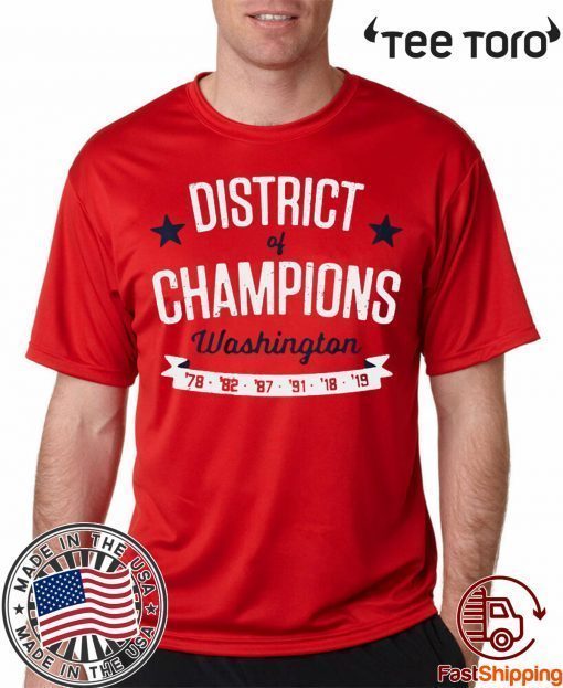 District of Champions Washington T-Shirts