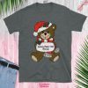 Epstein Didn't Kill Himself Christmas Bear Unisex T-Shirt