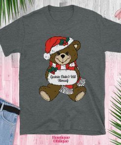 Epstein Didn't Kill Himself Christmas Bear Unisex T-Shirt