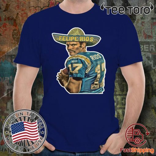 FELIPE RIOS SAN DIEGO CHARGERS T-SHIRT