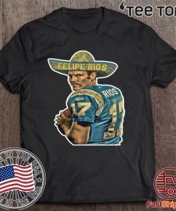FELIPE RIOS SAN DIEGO CHARGERS T-SHIRT