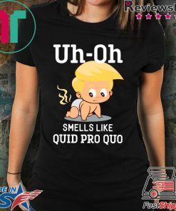 Funny Anti Trump Baby Quid Pro Quo Impeachment Shirt