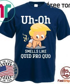Funny Anti Trump Baby Quid Pro Quo Impeachment Unisex Tee Shirt