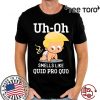 Funny Anti Trump Baby Quid Pro Quo Impeachment Unisex Tee Shirt