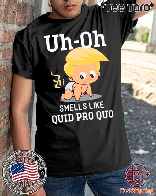 Funny Anti Trump Baby Quid Pro Quo Impeachment t shirt