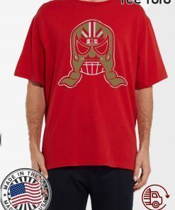 George Kittle Apparel, Officially Licensed - Lucha Mask Tee Shirt