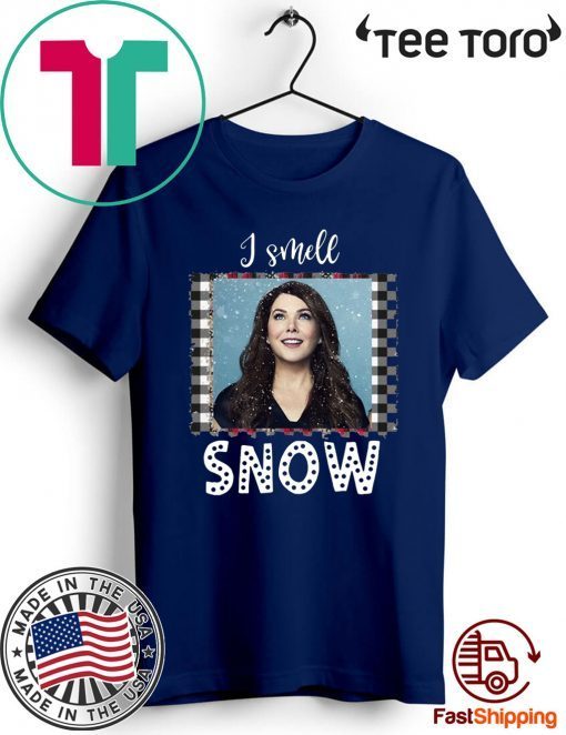 Gilmore Girls Lorelai I Smell Snow Christmas white Offcial T-Shirt