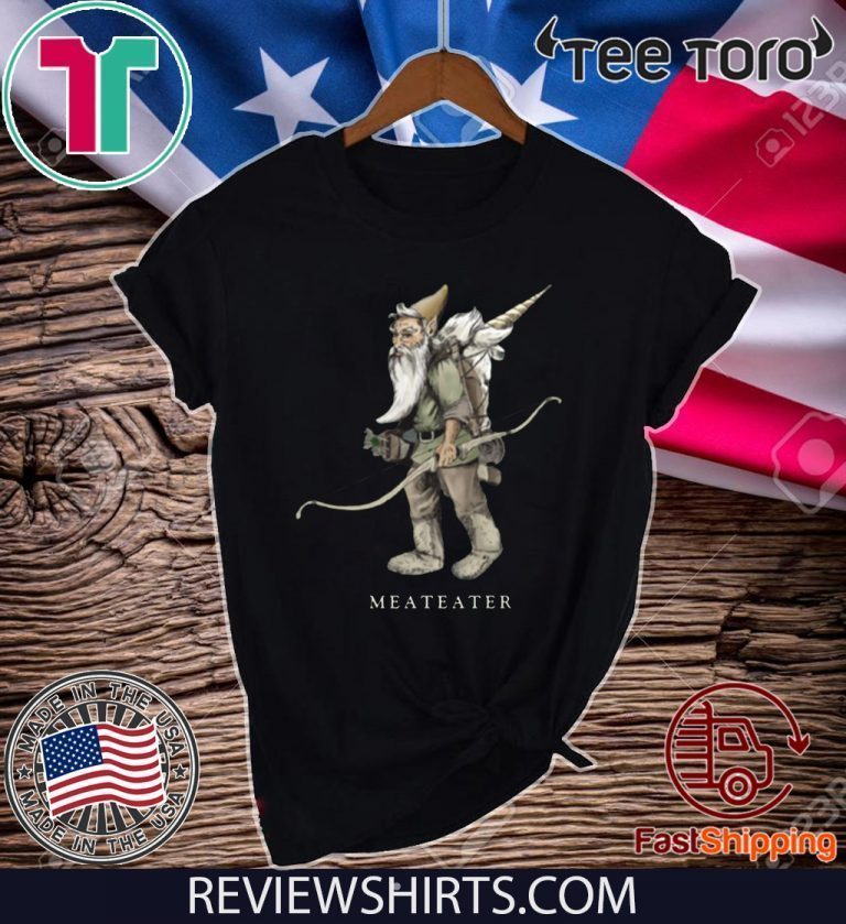 gnome packing out unicorn shirt