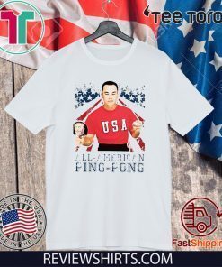 Guy Forrest Gump American flag T-Shirt
