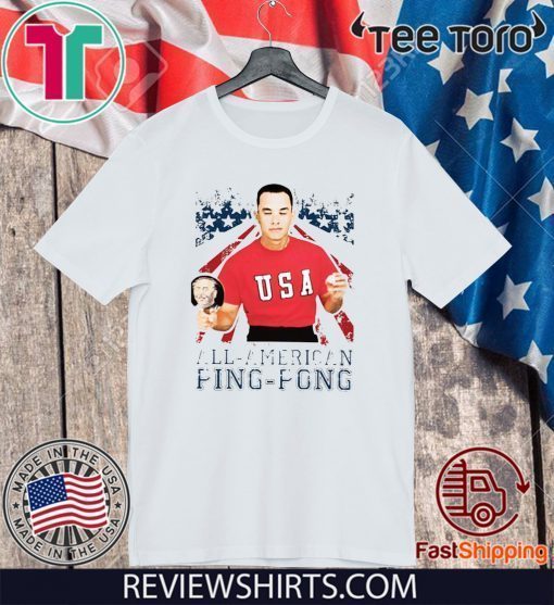 Guy Forrest Gump American flag T-Shirt