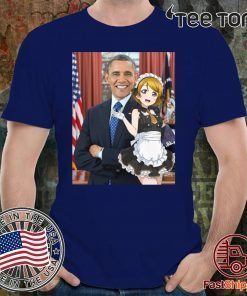 HANAYO AND OBAMA T SHIRTS