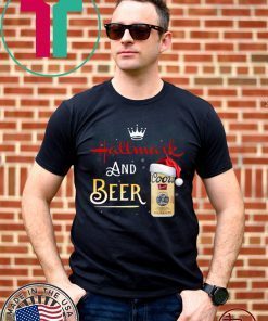 Hallmark and Beer Coors T-Shirt