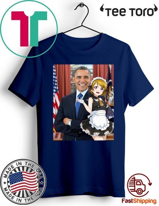 Hanayo and Obama Unisex T-Shirt