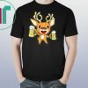 Happy Holidays Reindeer With Beer Christmas Party T-Shirt