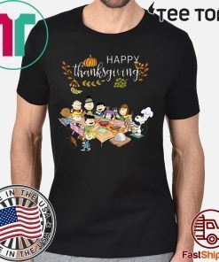 Happy Thanksgiving Snoopy And Friends Lovely 2020 T-Shirt