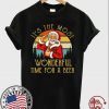 It's The Most Wonderful Time For A Beer Busch Light Beer 2020 T-Shirt