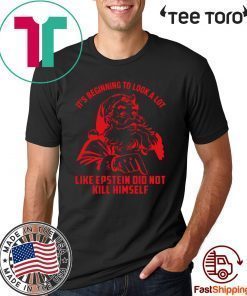 It’s Beginning To Look A Lot Like Epstein Didn’t Kill Himself Xmas Tee Shirts