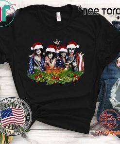 Kiss Band Xmas Funny T-Shirt