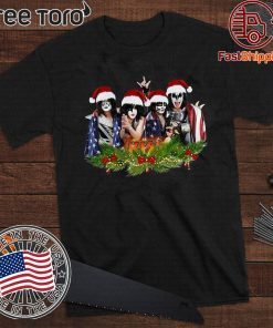 Kiss Band Xmas Vintage T-Shirt