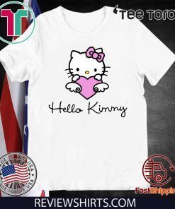 Offcial Kitty Cat Hello Kimmy Kim Kardashian T-Shirt