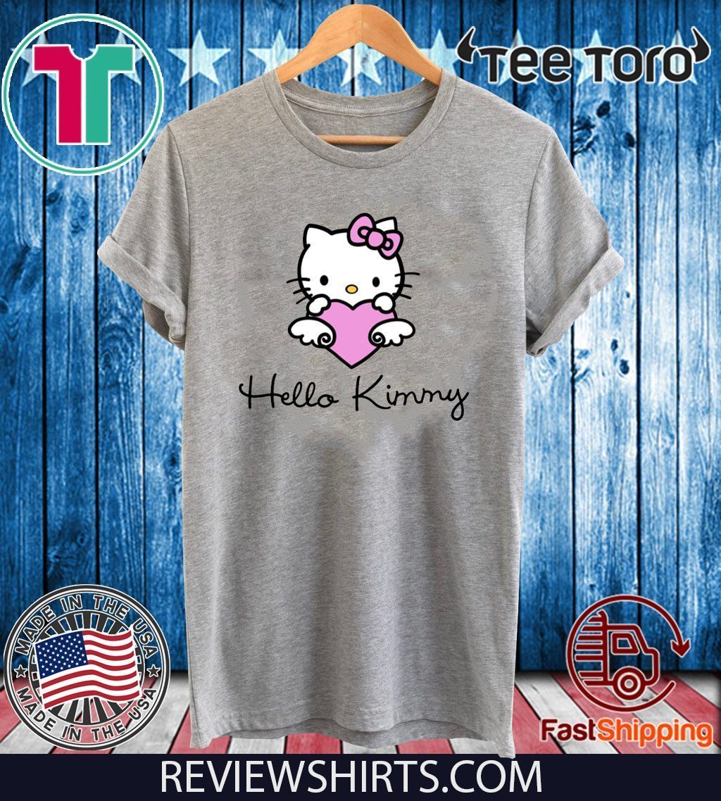Offcial Kitty Cat Hello Kimmy Kim Kardashian T-Shirt