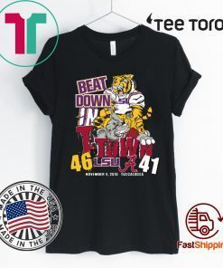 Lsu Tigers 46 Alabama Crimson Tide 41 Beat Down In T-town 2020 T-Shirt