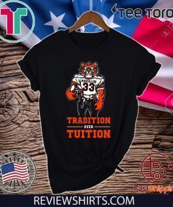 Tradition Over Tuition Massillon Tigers Tee Shirt