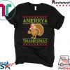 Merry Thanksmas Ugly Xmas Thanksgiving Turkey T-Shirts