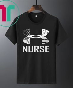 NURSE AMERICAN UNDER ARMOUR TEE SHIRT