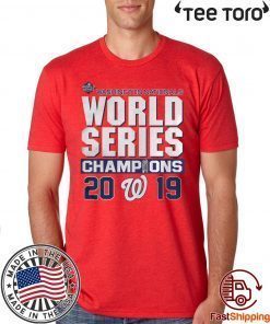Nationals 2019 World Series Championship Tee Shirts