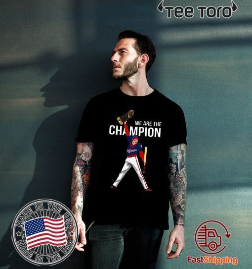 Nationals Freddie Mercury we are the champions Classic T-Shirt