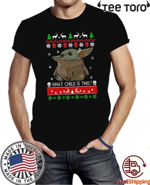 OFFCIAL BABY YODA CHRISTMAS T SHIRT