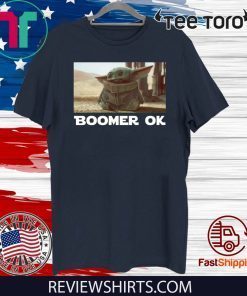 BABY YODA BOOMER FOR T-SHIRT