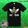 Offcial Christmas Santa Grinch Adidas T-Shirt