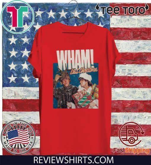 Original George Michael Last Christmas Wham T-Shirt