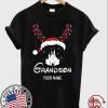 Personalized Mug Mickey Grandson Disney Castle Christmas For T-Shirt